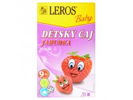 Leros Baby фруктовый чай с клубникой 20 пакетиков